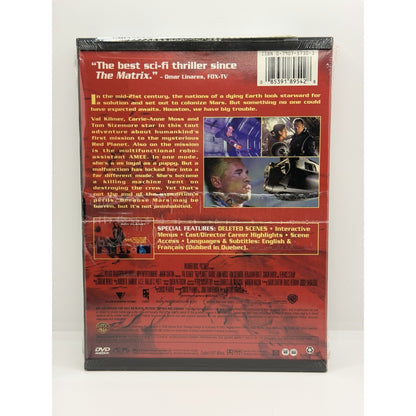Red Planet Val Kilmer DVD (USA) Space Action Sci-Fi Movie Brand New Sealed