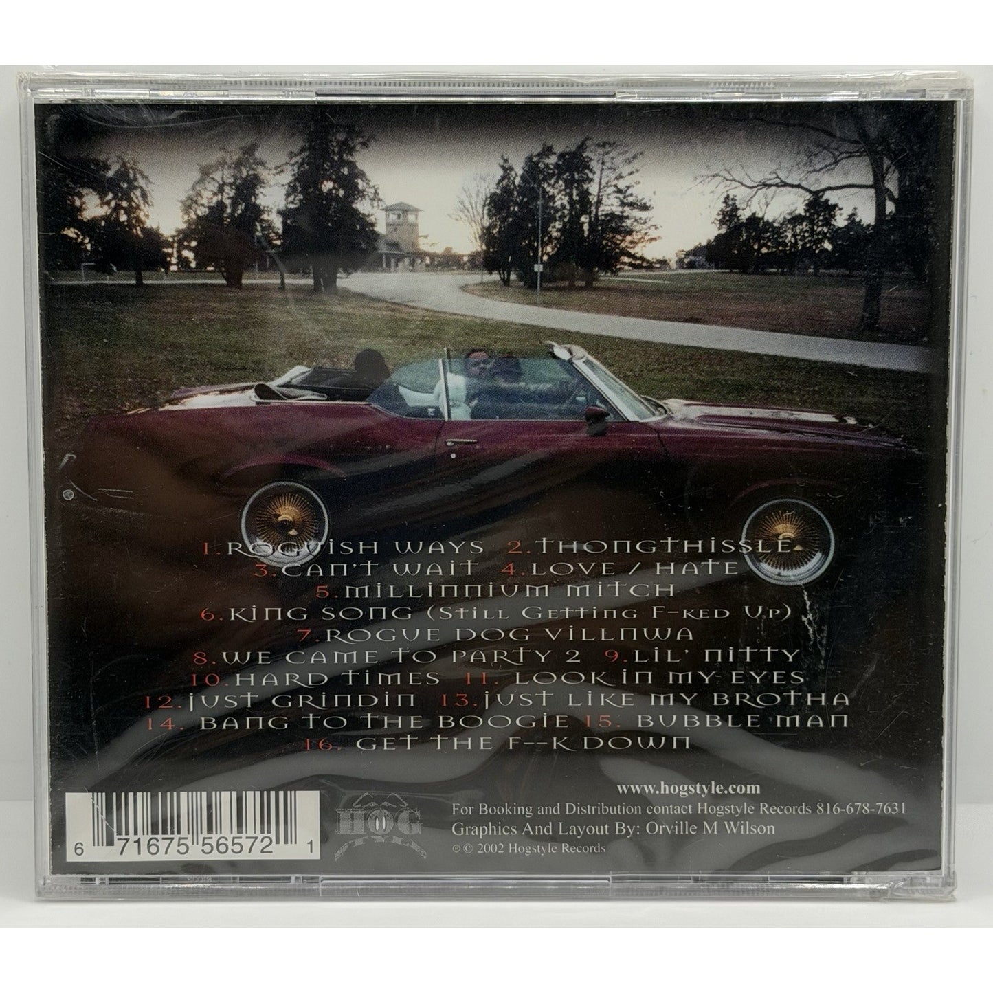 Roguish Ways 57th Street Rogue Dog Villains CD NEW w/Tech N9ne Kansas City Rap