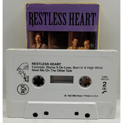 When She Cries [Single] by Restless Heart (Cassette, Nov-1992, RCA) Country