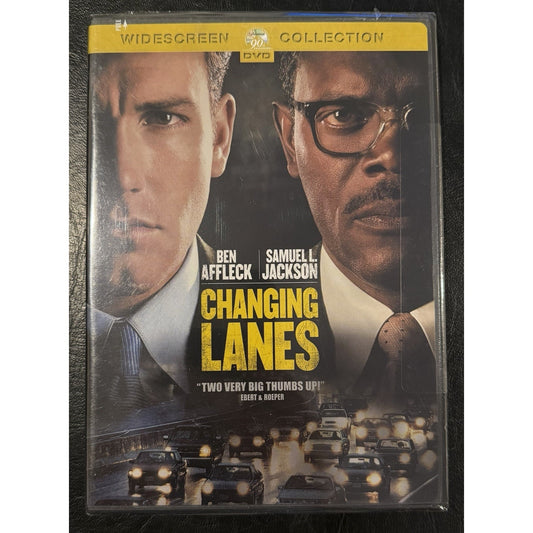 Changing Lanes (DVD, 2002) New Sealed Ben Affleck Samuel L. Jackson