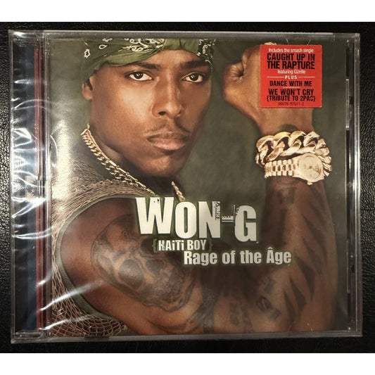 Rage of the Age by Won-G (CD, Sep-2004, Real Sovage/Sanctuary) New Sealed