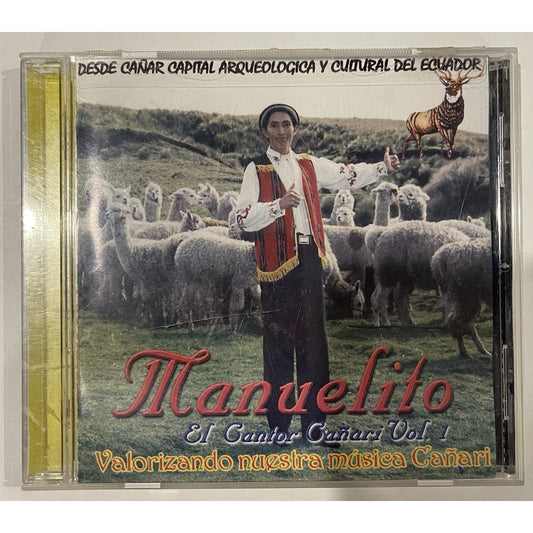 Manuelito El Cantor Canari Volume 1 Very Good Audio CD Rare Hard To Find