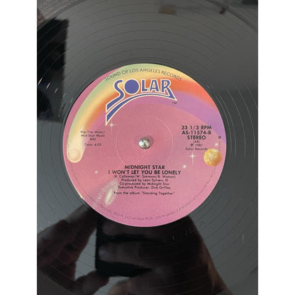 Midnight Star Hot Spot 33 RPM 12" Single Vinyl Out If Print Solar Records