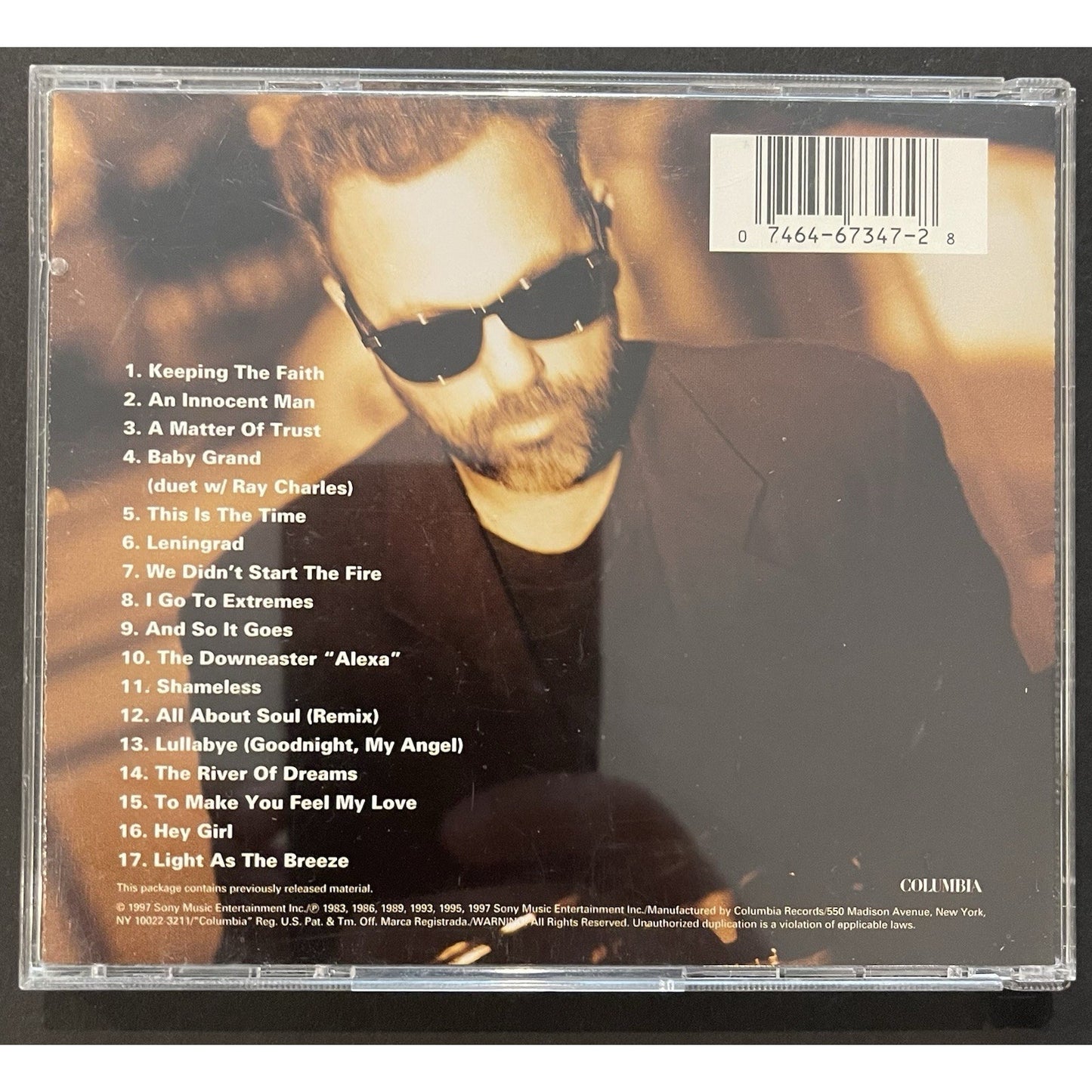 Greatest Hits Vol 3 by Billy Joel CD 1997 Sony Columbia Hype Sticker On Cover