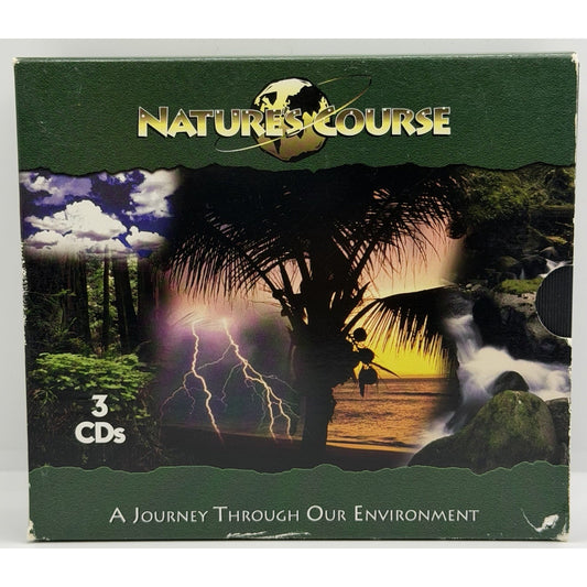 Nature’s Course: Journey Through Our Environment 3 CD Set Complete Preowned