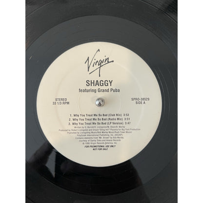 Lot of 2 Shaggy – Freaky Girl & Why You Treat Me So Bad 12" Vinyl Single Promo