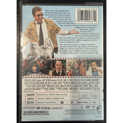 Christmas with the Kranks DVD 2004 Tim Allen Jamie Lee Curtis Comedy