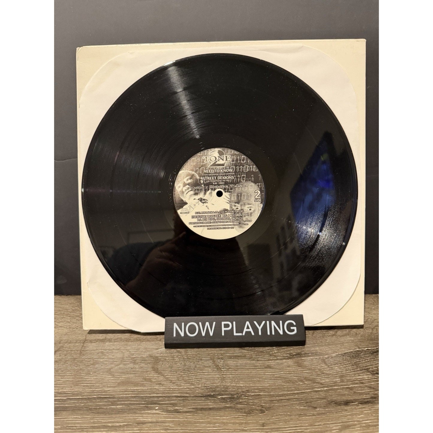 Rare Hard To Find 12” Promo Vinyl Capital Records 2 Tone Single 2001 Suave House