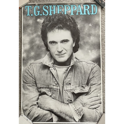 TG Sheppard Rare Original Vintage Promo Poster Warner Bros. Country Music 1984