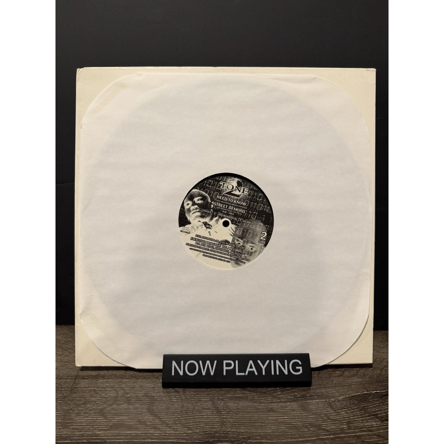 Rare Hard To Find 12” Promo Vinyl Capital Records 2 Tone Single 2001 Suave House