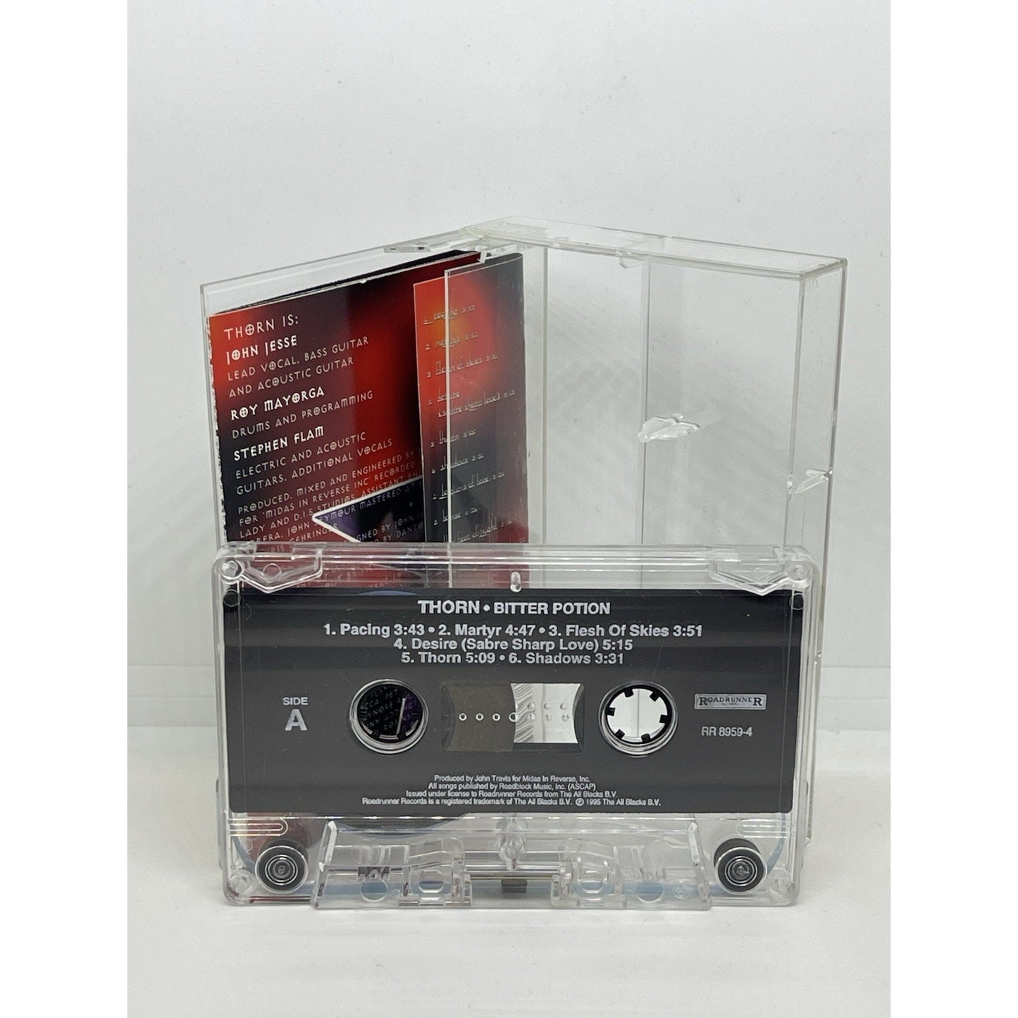Thorn Bitter Potion 1995 Roadrunner Records Roy Mayorga Stephen Flam Cassette