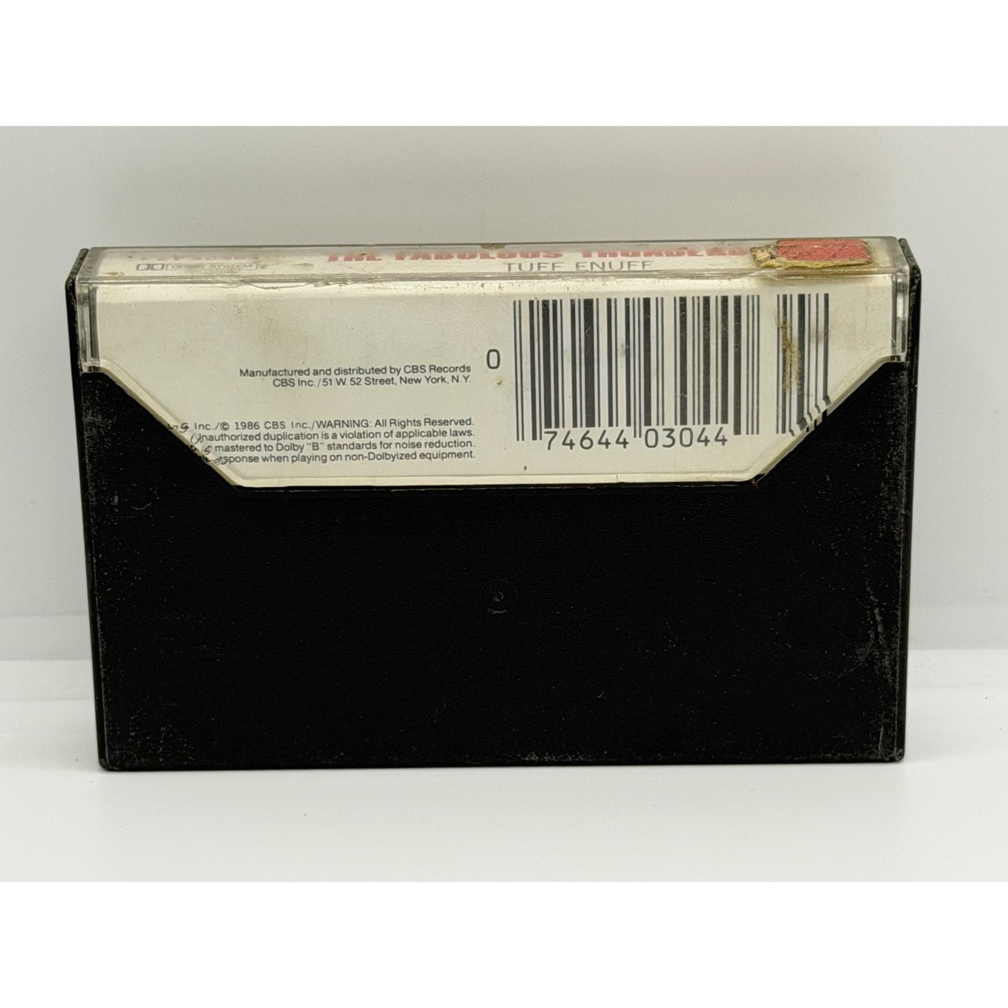 Vintage The Fabulous Thunderbirds Tuff Enuff Cassette 1986 Preowned