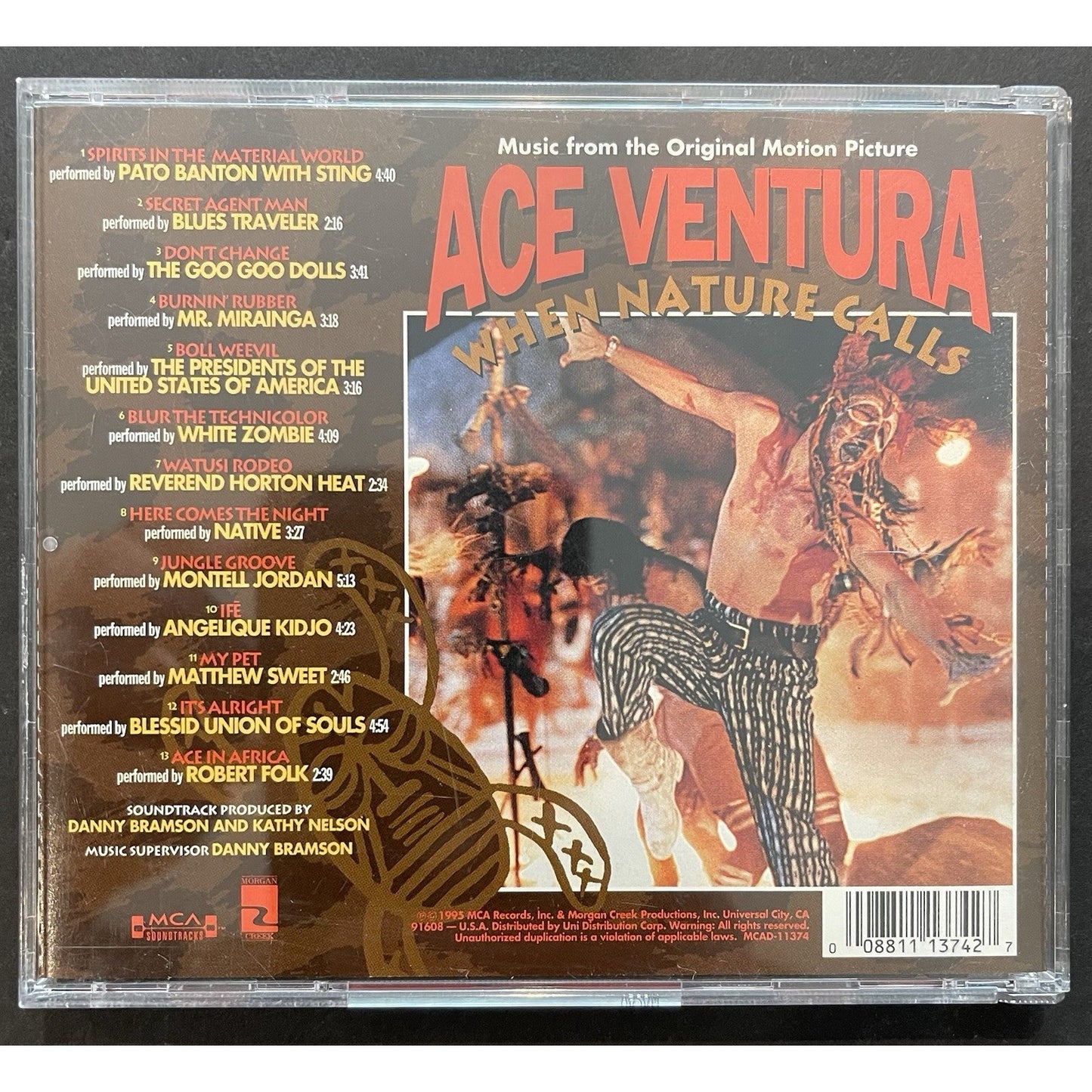 Ace Ventura When Nature Calls [Music from the Motion Picture] MCA Records, 1995