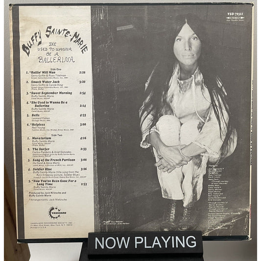 Buffy Sainte Marie She Used to Wanna Be a Ballerina Vinyl LP Record VSD79311