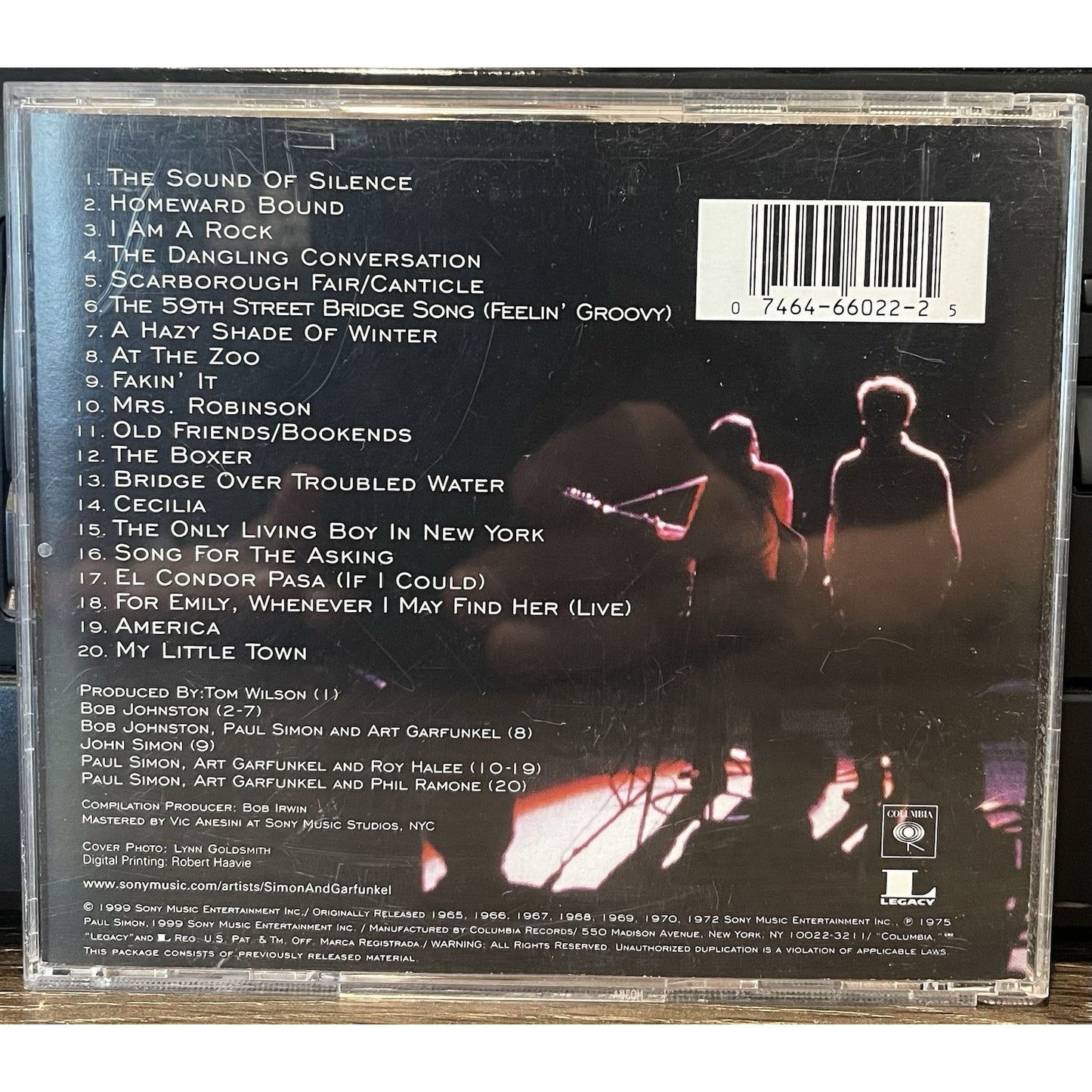[81007] Simon & Garfunkel ‘The Best Of’ CD (1999 Sony)