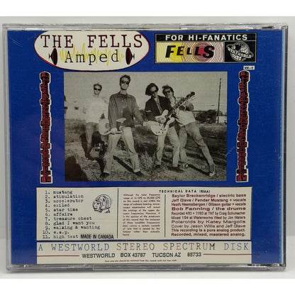The Falls Amped CD 1994 Tucson Garage Punk Legends! Preowned Hard To Find OOP