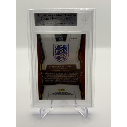 2017-18 Select Soccer Marcus Rashford Checkerboard #130 England BGS 9 Mint