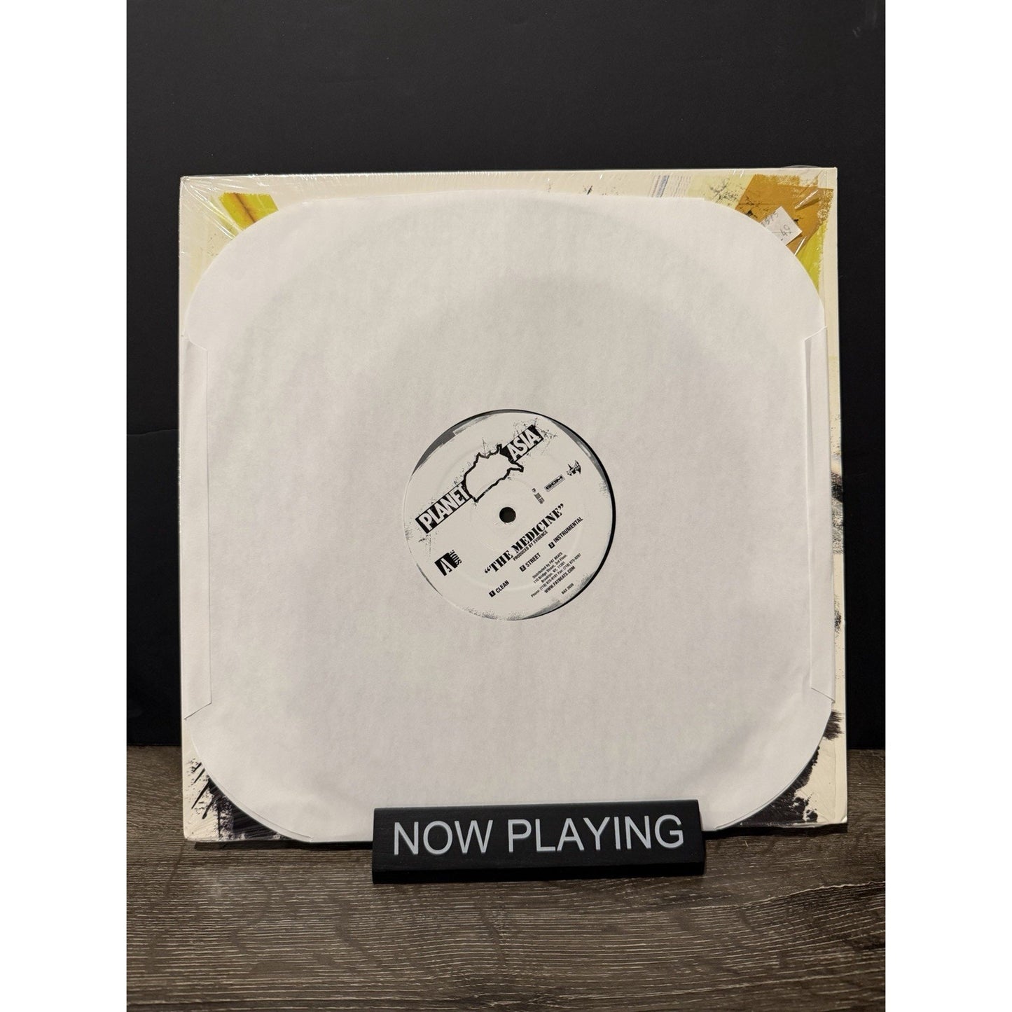 Planet Asia The Medicine Stick & Move Vinyl Single 12 inch Battle Axe Fat Beats