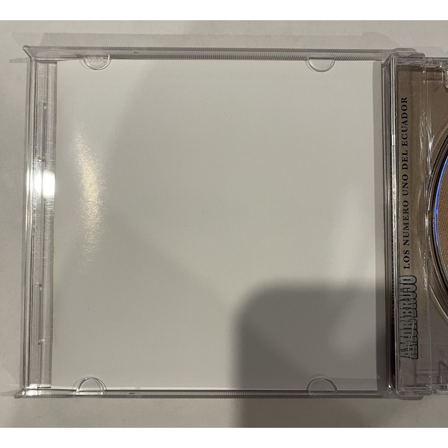Very Rare Preowned Out of Print CD Amor Brujo Los Numero Uno Del Ecuador 2005