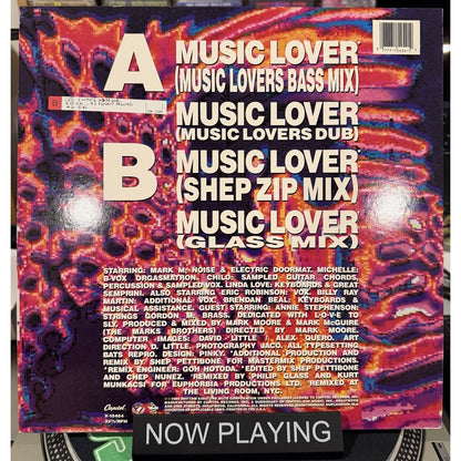S-Express -"Music Lover" 33rpm vinyl 12" Single Preowned Vinyl Record
