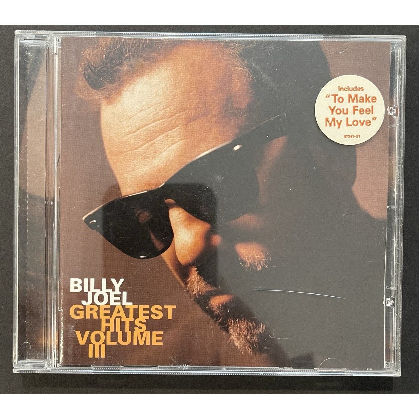 Greatest Hits Vol 3 by Billy Joel CD 1997 Sony Columbia Hype Sticker On Cover