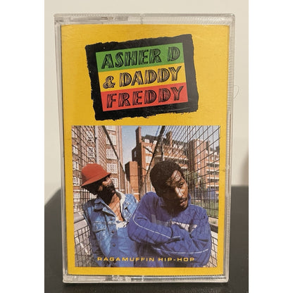 Lot Of 3 Cassettes Daddy Freddy + Asher D Ragamuffin Hip-Hop Soldier Stress