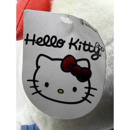 Hello Kitty Sanrio Inline 13" Premium Plush Kidrobot Classic Overalls Outfit New