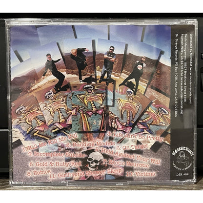 THE SKULLS - THERAPY FOR THE SHY PREOWNED OUT OF PRINT CD PUNK ROCK 2002