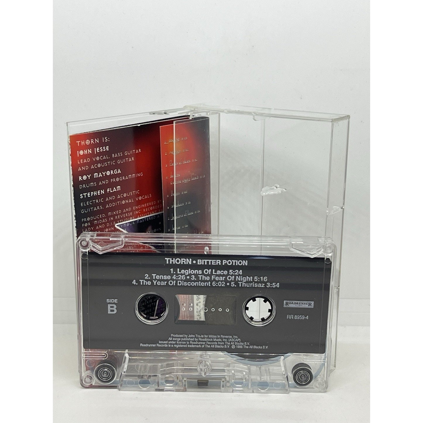 Thorn Bitter Potion 1995 Roadrunner Records Roy Mayorga Stephen Flam Cassette