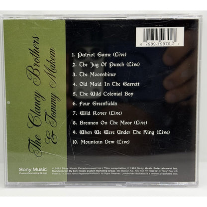 Greatest Irish Hits by The Clancy Brothers & Tommy Makem (CD, 2002, Sony)