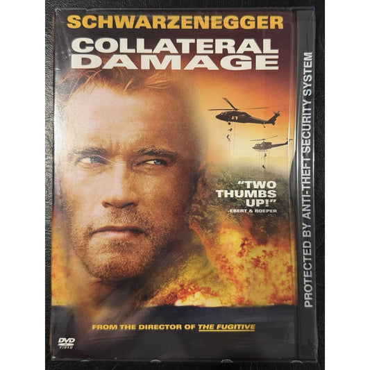 Collateral Damage (DVD, 2002, Widescreen) Arnold Schwarzenegger Brand New Sealed