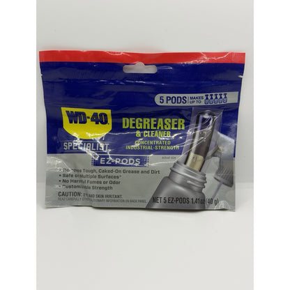 1 WD-40 Specialist Industrial Strength Degreaser EZ-PODS of 5 Pods Brand New