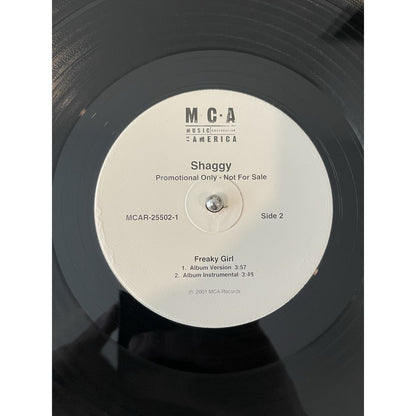 Lot of 2 Shaggy – Freaky Girl & Why You Treat Me So Bad 12" Vinyl Single Promo