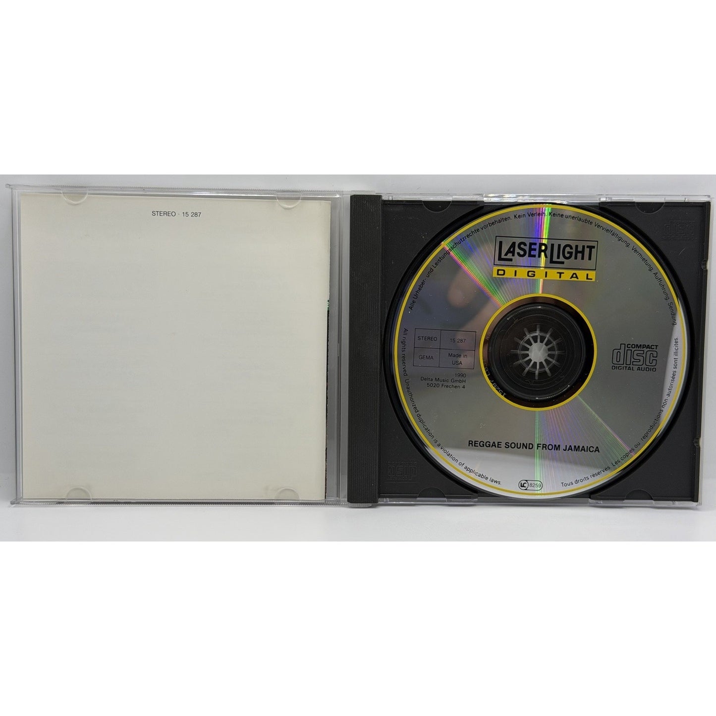 The Jonny Island Reggae Group Reggae Sound From Jamaica CD
