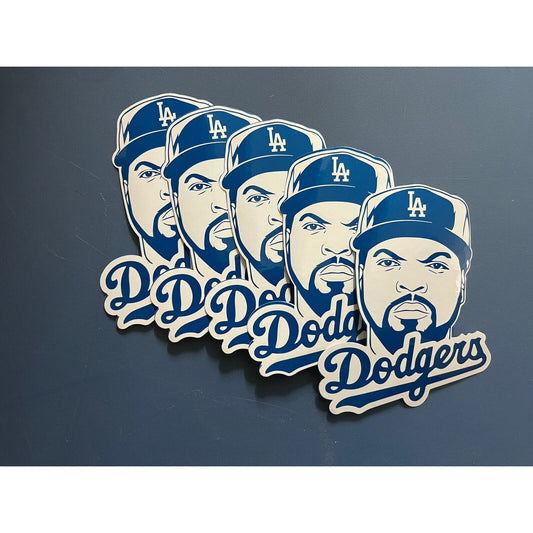 LA Los Angeles Dodgers Vinyl Sticker Ice Cube NWA Hip Hop Ohtani Betts Lot Of 5