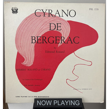 Rare Cyrano Bergerac Edmond Rostand FRL 1526 Everest Period Records Vinyl Record
