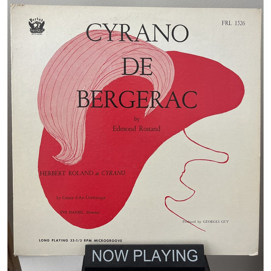 Rare Cyrano Bergerac Edmond Rostand FRL 1526 Everest Period Records Vinyl Record