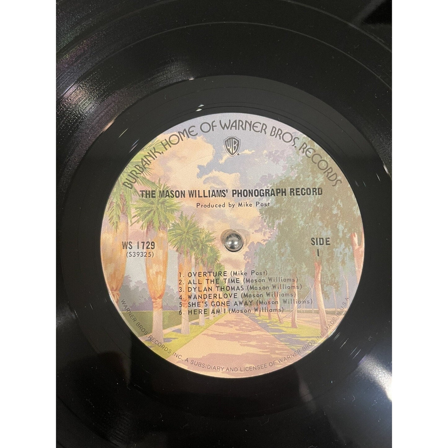The Mason Williams' Phonograph Record Vinyl 12" LP 33 RPM WS 1729