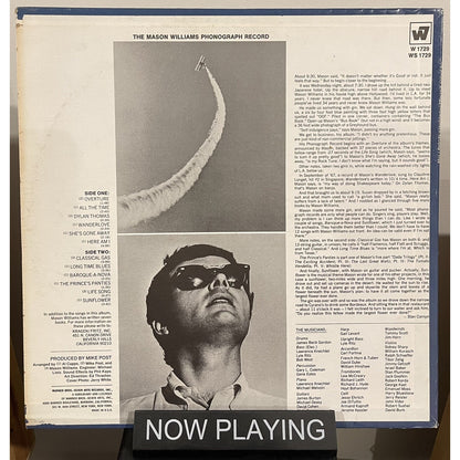 The Mason Williams' Phonograph Record Vinyl 12" LP 33 RPM WS 1729