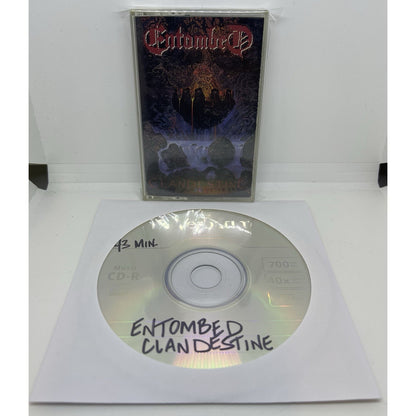 Entombed Clandestine Original Tape Earache Death Metal Dismember Unleashed