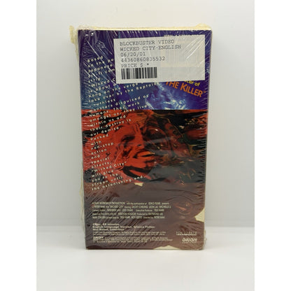 Wicked City (Peter Mak), 1995 VHS, NR, Former Blockbuster Rental Cult Classsic