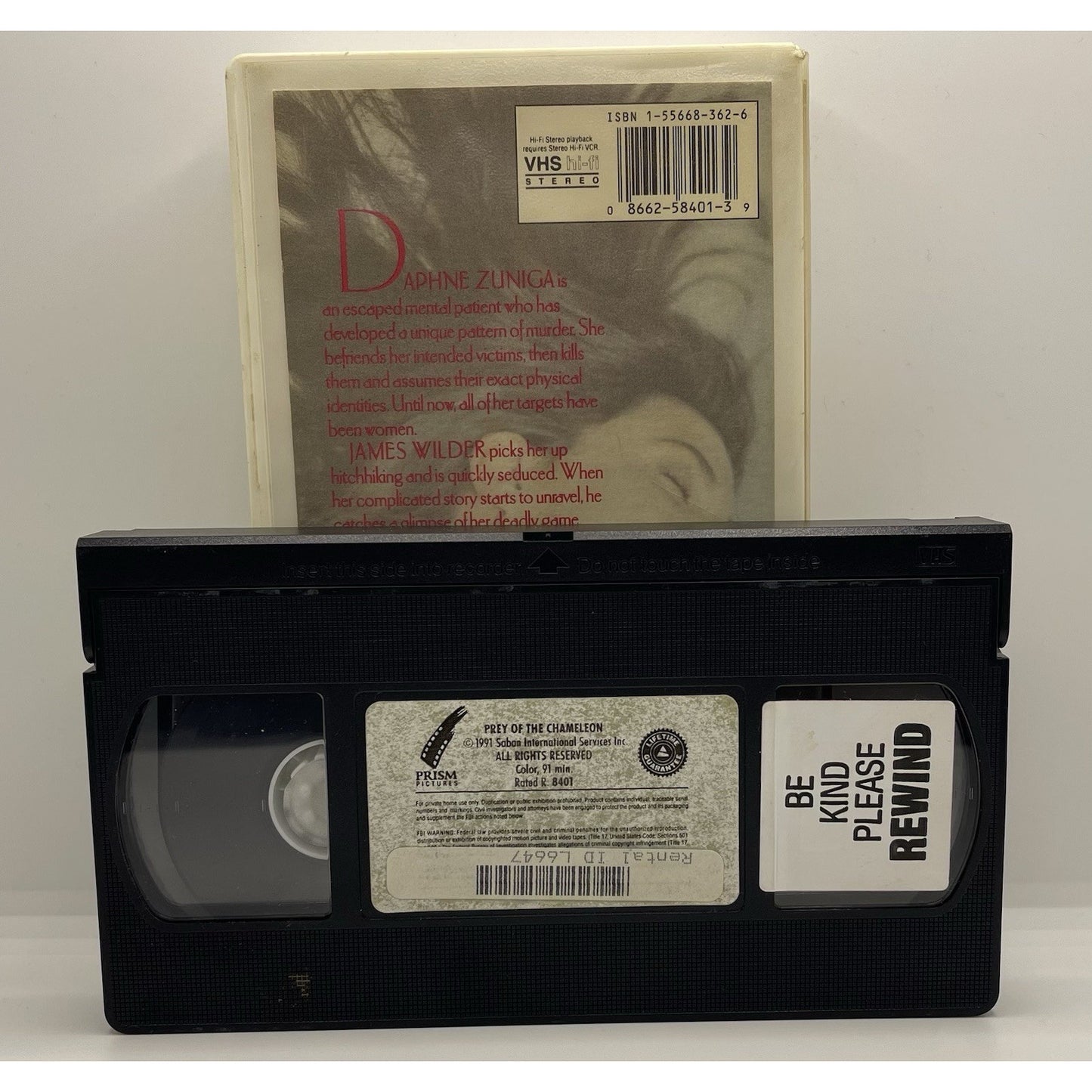Prey of the Chameleon (VHS, 1991)