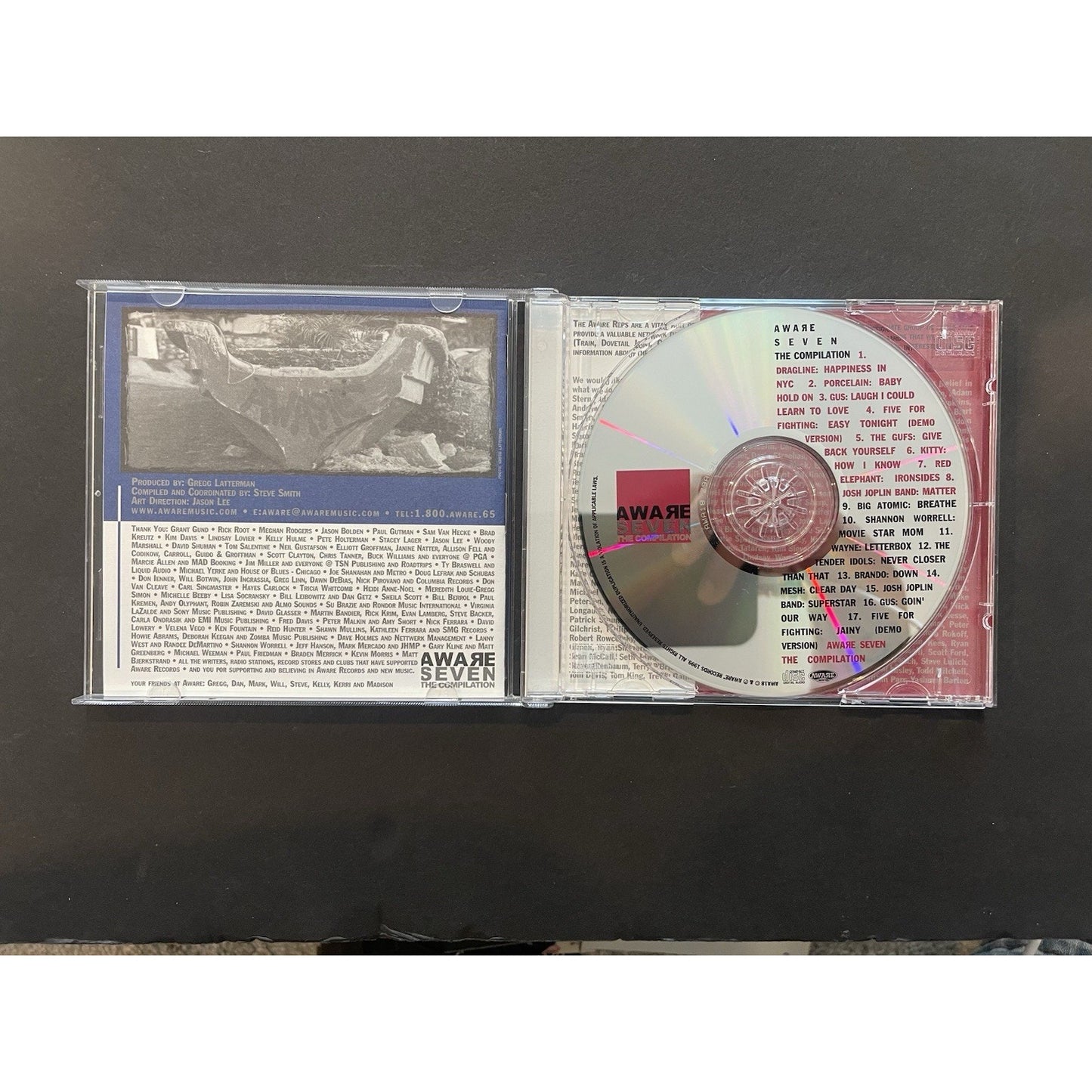 Various - Aware Seven: The Compilation (CD, Comp) (Very Good Plus (VG+) - 33440
