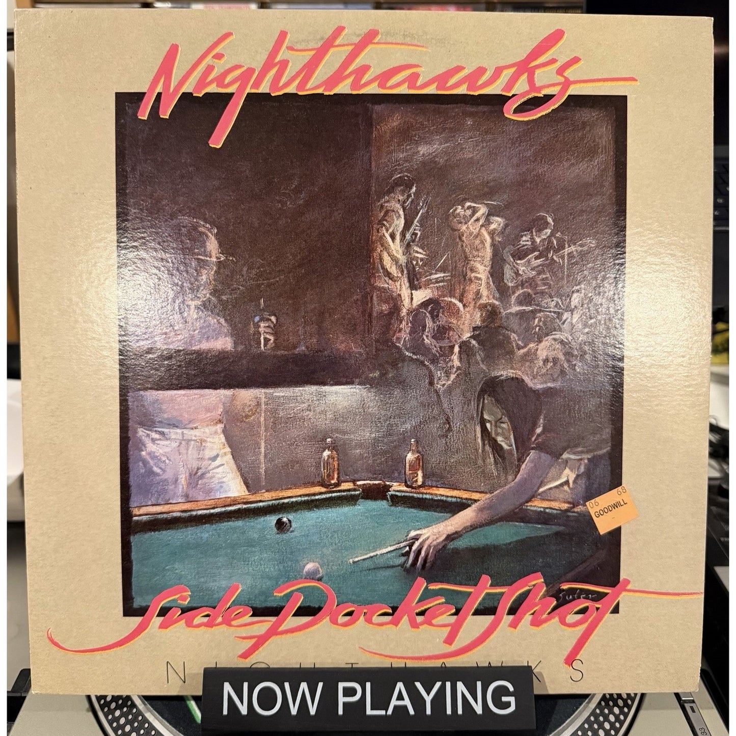 Nighthawks Side Pocket Shot LP blues Jimmy Thackery Mark Wenner Preowned