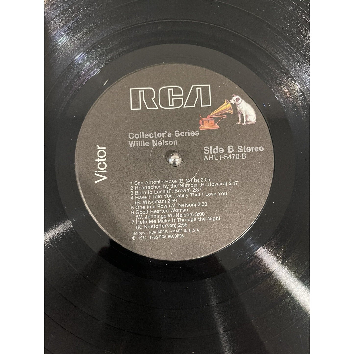 Willie Nelson Self Titled 12” Vinyl RCA Records Compilation Remastered Country