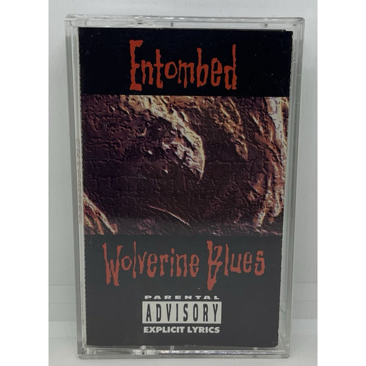 Entombed - Wolverine Blues, Cassette Tape (PA), 1993 Earache Records Death Metal