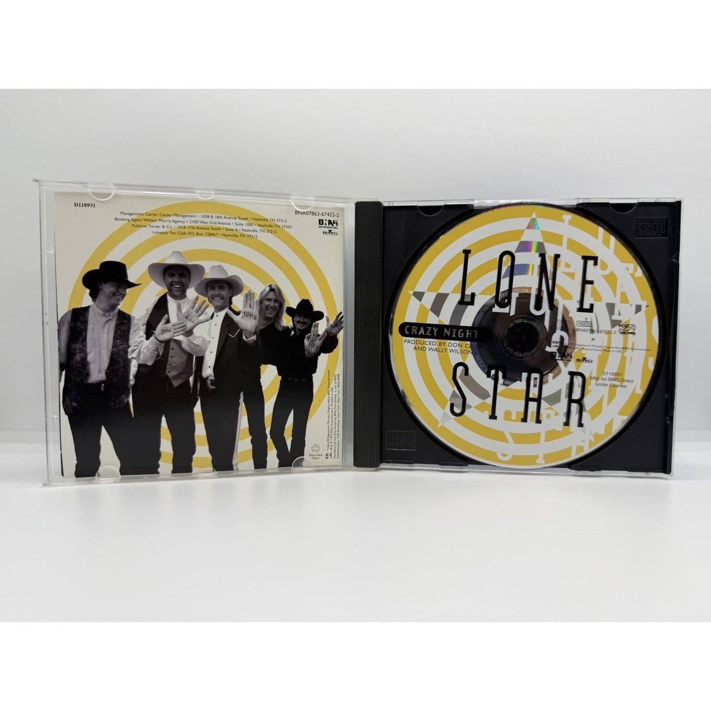 Lone Star Music CD Collection Lot of 3 Lonely Grill Crazy Nights Self Titled