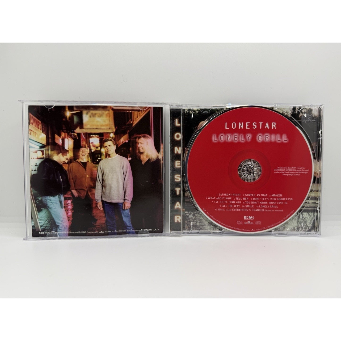 Lone Star Music CD Collection Lot of 3 Lonely Grill Crazy Nights Self Titled