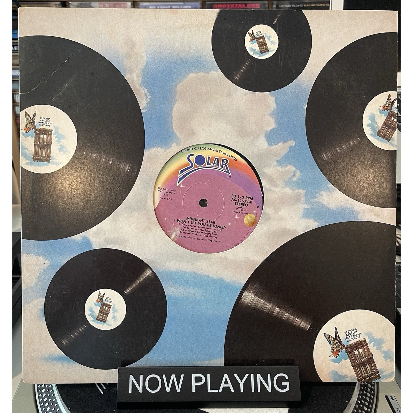 Midnight Star Hot Spot 33 RPM 12" Single Vinyl Out If Print Solar Records