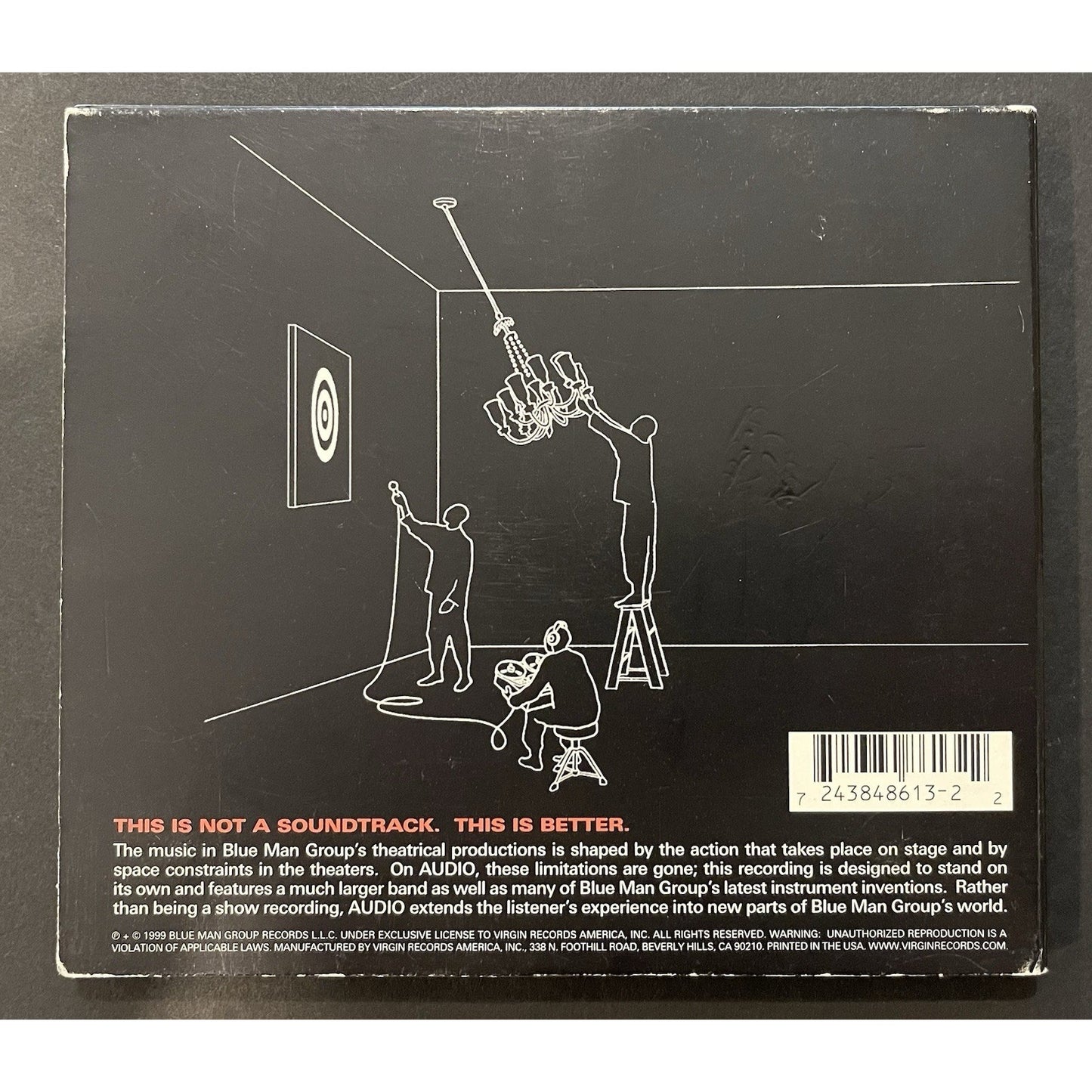Vintage CD 1999 - Audio by Blue Man Group (CD, 1999)